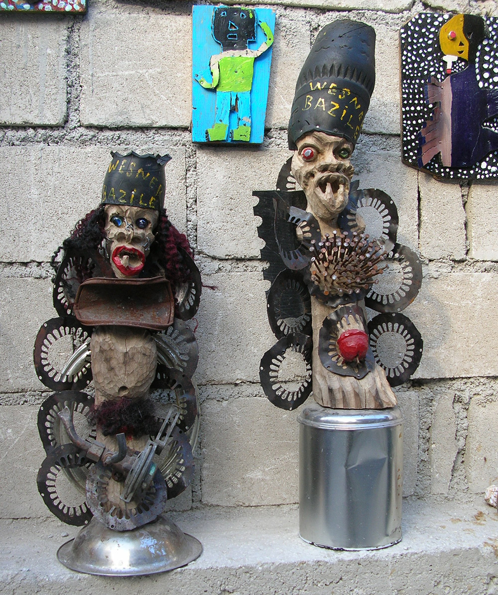 Sculpture by Wesner Bazile